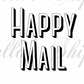 Happy Mail Thermal Stickers