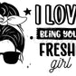 Freshie Girl Thermal Stickers