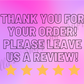 Leave A Review Business Cards