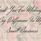 Making A Difference Business Cards