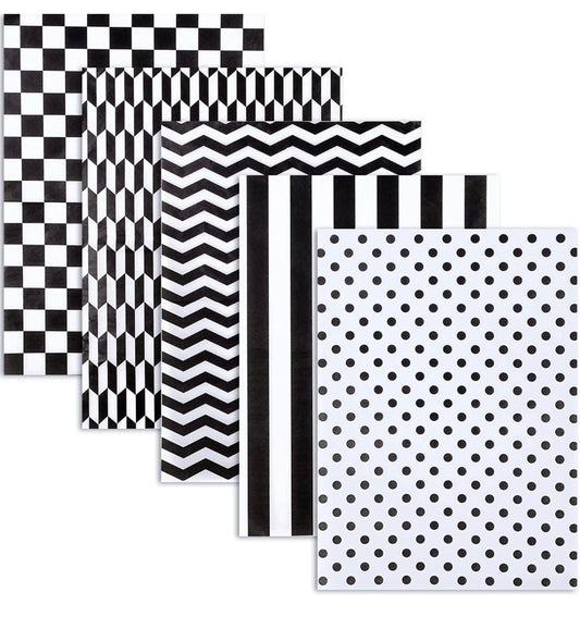 Black & White Tissue Paper