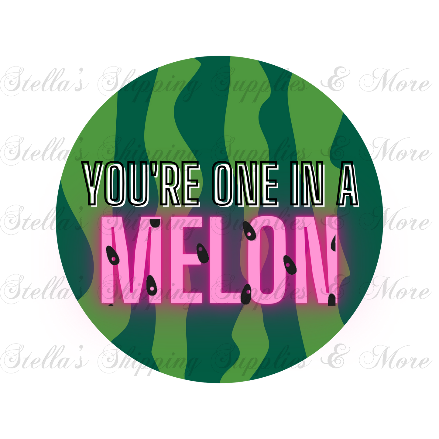 Melon Sticker