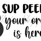 Sup Peeps Thermal Stickers