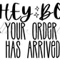 Hey Boo Thermal Stickers