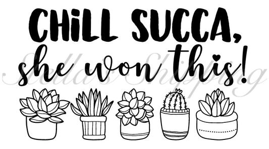 Chill Succa Thermal Stickers