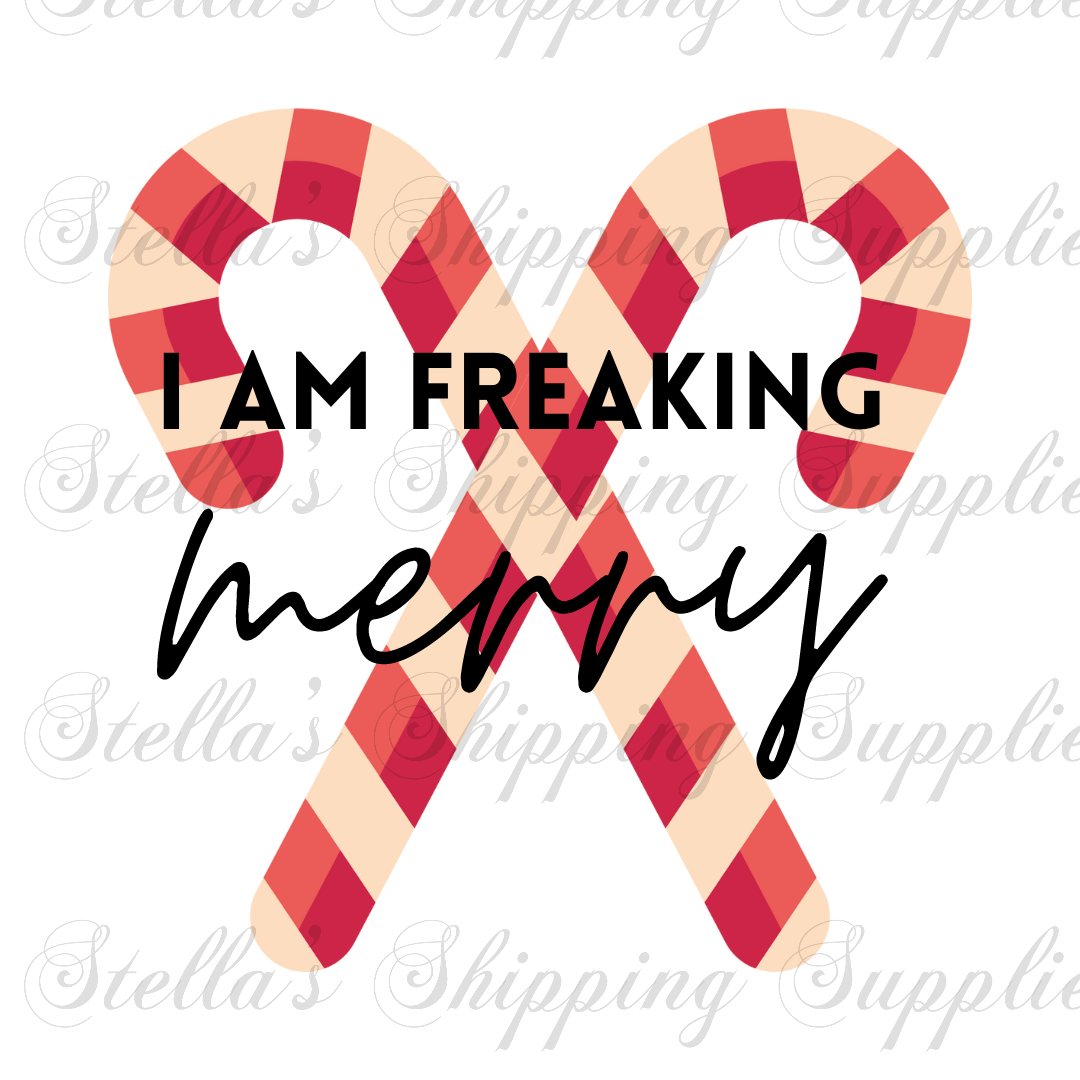 Freaking Merry Digital/Sticker