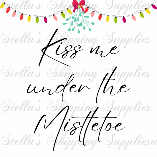 Under The Mistletoe Digital/Sticker