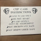 4x6 Cup Care Thermal Sticker