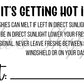 Hot In Here Scent Thermal Stickers