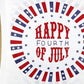 4th of July Stickers