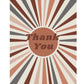 4x6 Boho Sun TY Cards