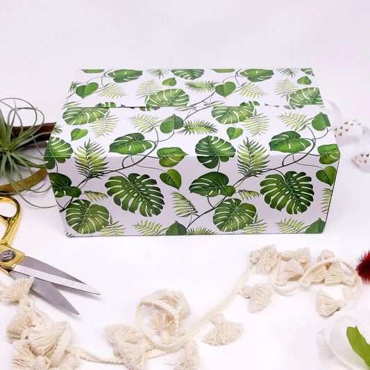 10x6x4 Banana Leaf Box