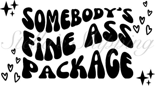 Fine A$$ Package Thermal Stickers