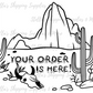 Desert Sand Thermal Stickers