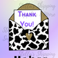 Cow Envelope Cards