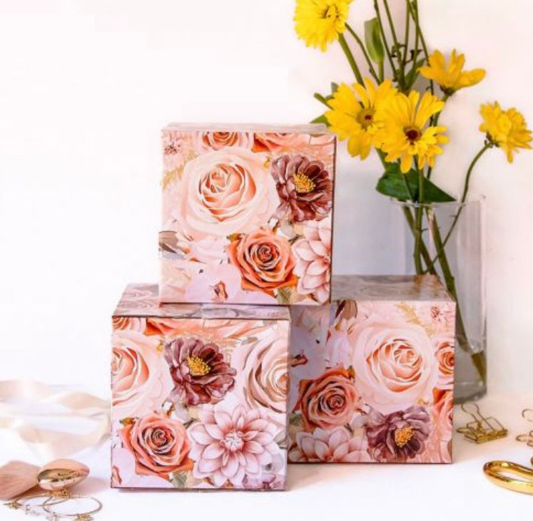 5x5x5 Boho Floral Box