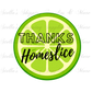 Lime Sticker