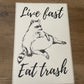 4x6 Live Fast Thermal Sticker