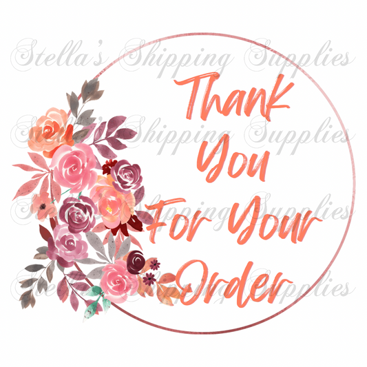 Floral TY Digital/Sticker