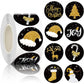 Gold Seasonal Stickers