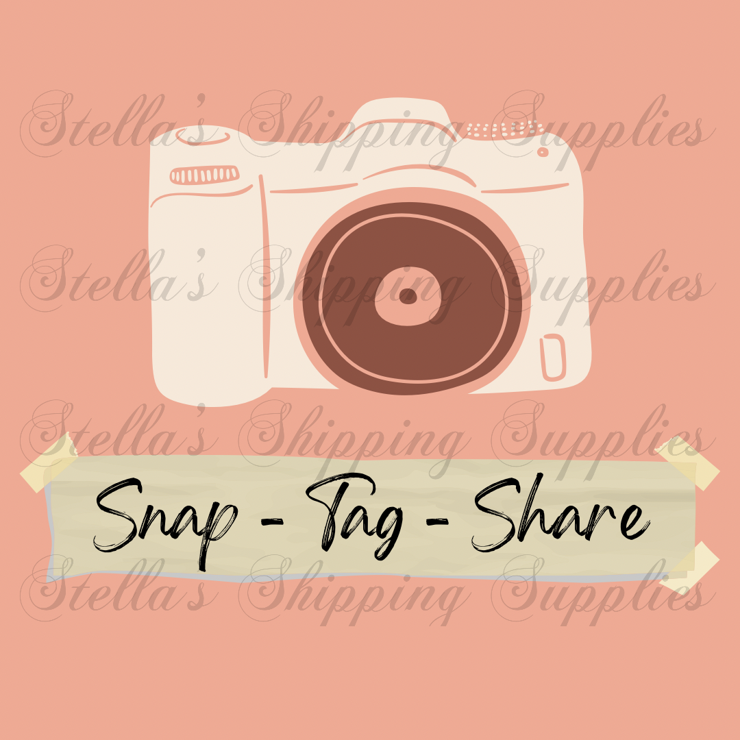 Snap, Tag, Share Digital/Sticker