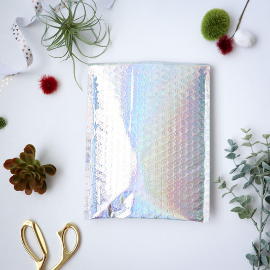 6.5x10 Holographic Bubble Mailer