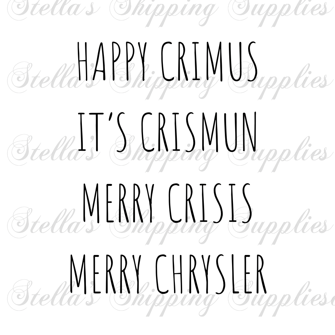 Happy Crimus Digital/Sticker