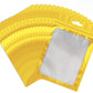 5.5x7.8 Gold Resealable Bags