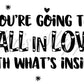 Fall In Love Thermal Stickers