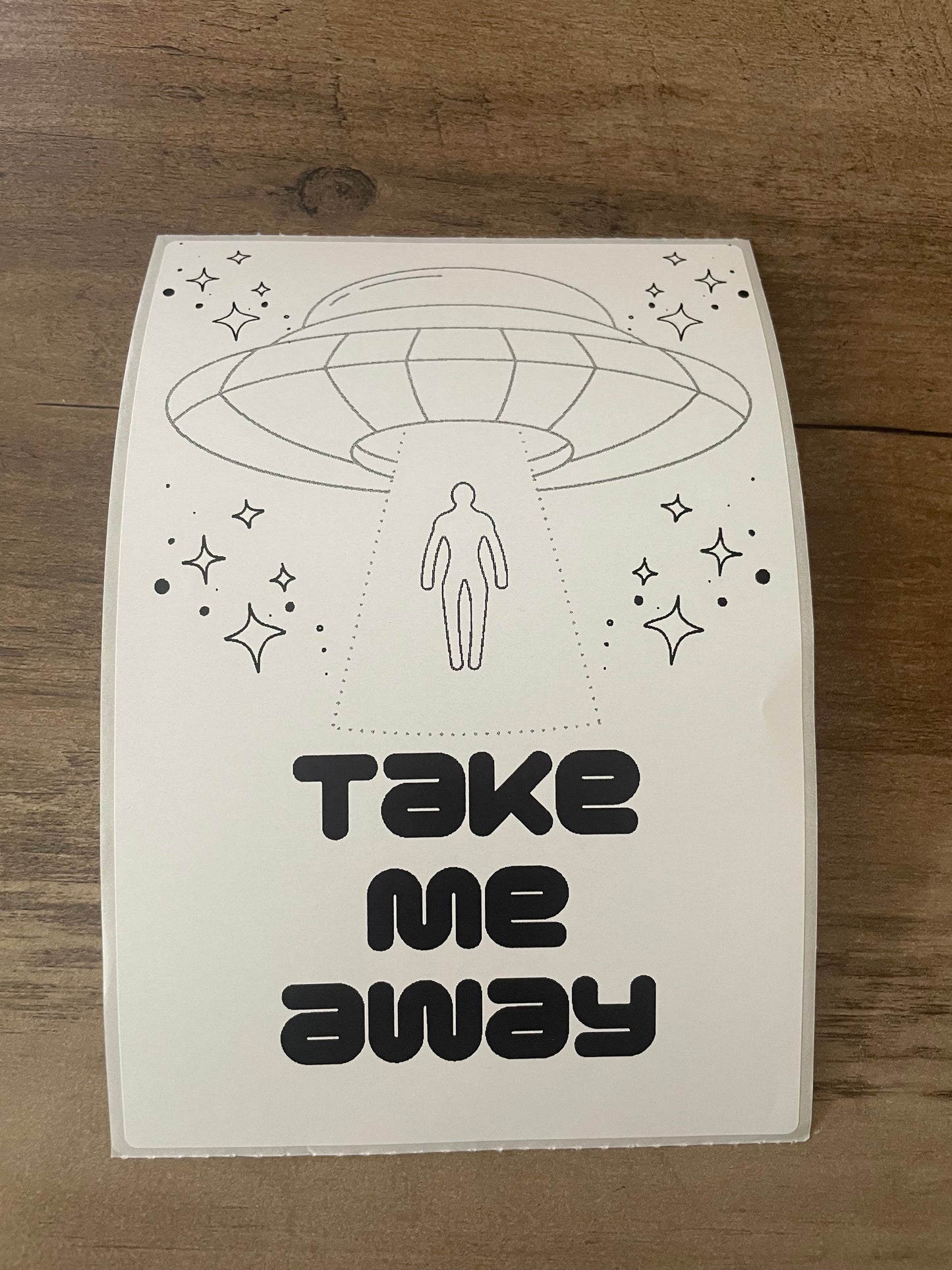 4x6 Abduction Thermal Sticker