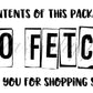 So Fetch Thermal Stickers