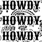 Howdy x3 Thermal Stickers