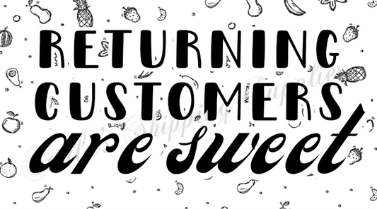 Returning Thermal Stickers