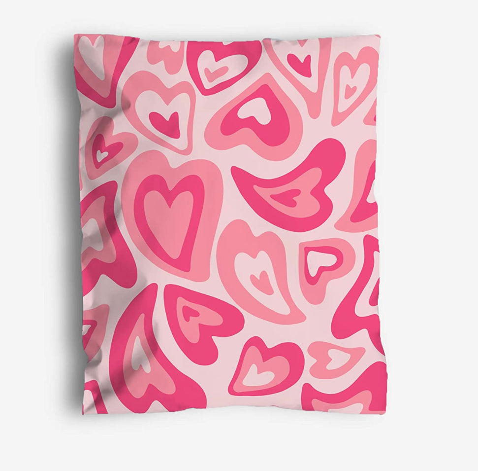 10x13 Pink Hearts