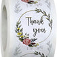White Floral Stickers