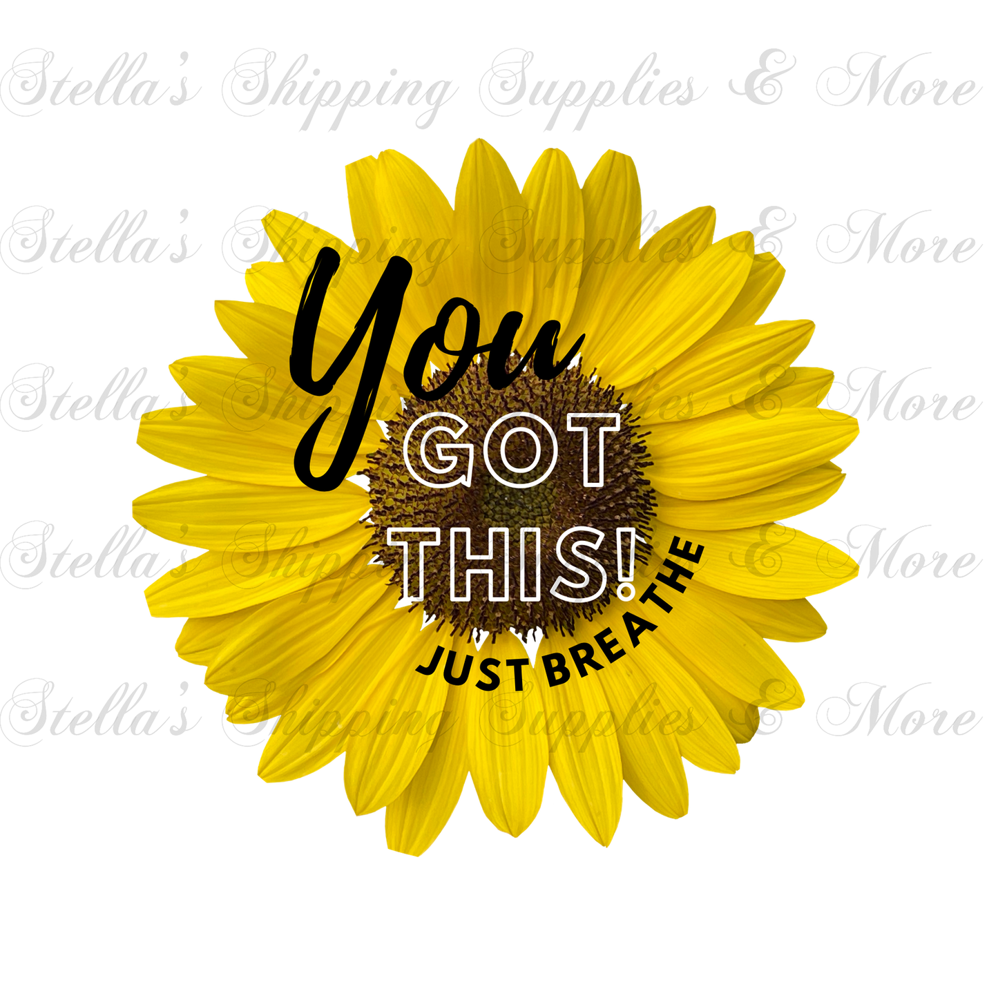 Sunflower Sticker