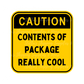 Caution Sticker