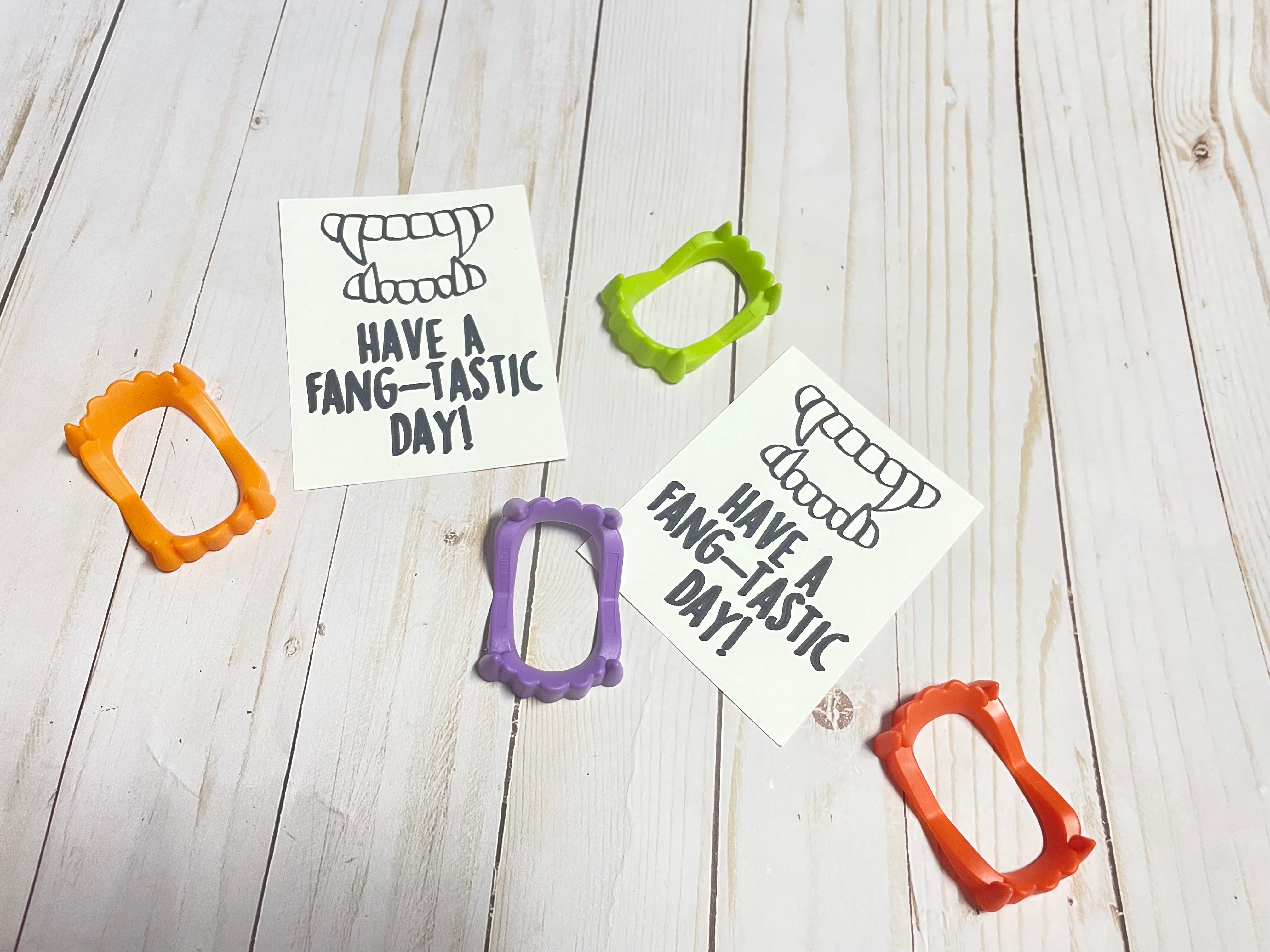 Work Card Fangs Fang Cards – Stella's Shipping Supplies & More!