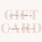 Stella’s Shipping Supplies Gift Card
