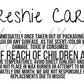 Bee Freshie Care Thermal Stickers