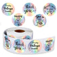 Assorted Holo Happy Mail Stickers