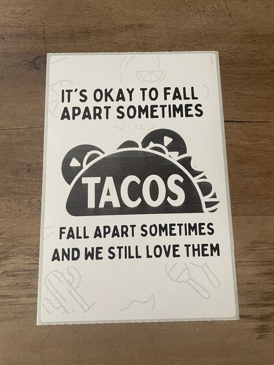 4x6 Tacos Thermal Sticker